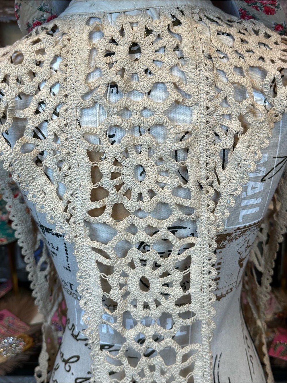 A RARE BIRD-Magdalena Crocheted Duster - Picture 5 of 10